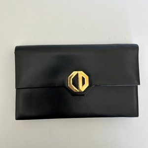Dior Logo Black Shoulder Bag